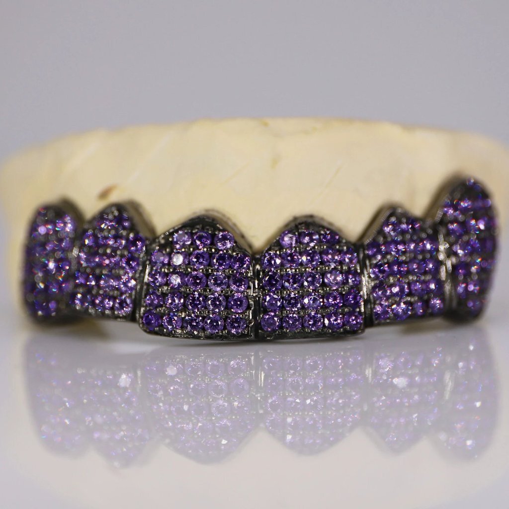 Six Tooth Diamond Grillz | Mufasa Memphis Jeweler
