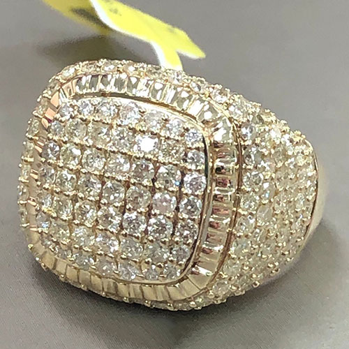 gerucht enthousiasme Achterhouden 3.60 CT Diamond Men's Ring | Mufasa Memphis Jeweler
